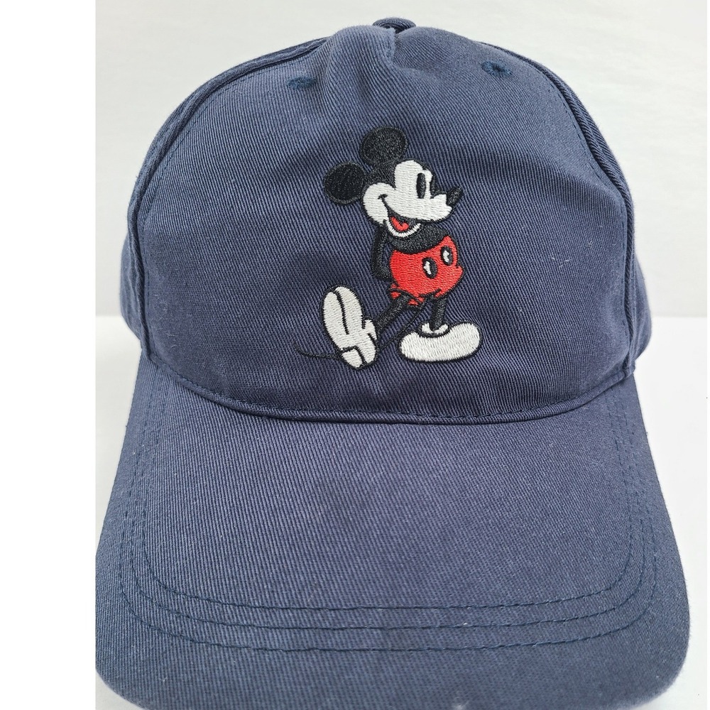 Disney Mickey Mouse Disneyland Resort Adjustable Hat Classic Preppy Embroidered